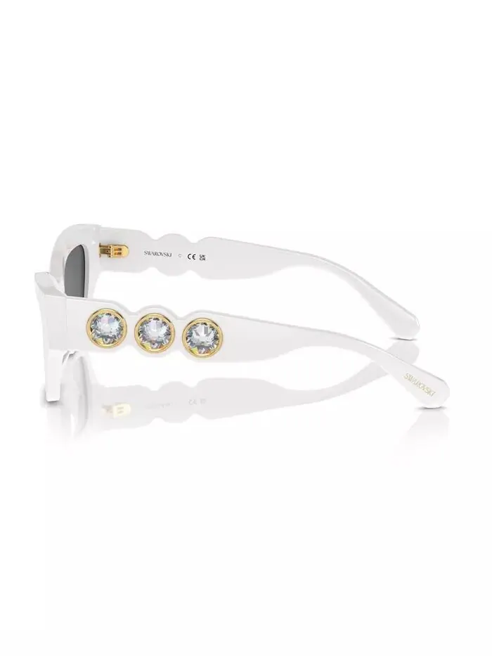 Женские солнцезащитные очки, Sk6021 Swarovski — изображение 4 из 6, белый