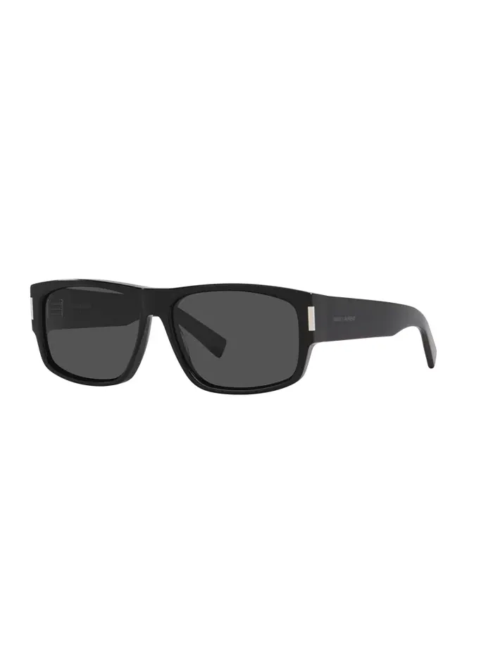 Мужские прямоугольные солнцезащитные очки, SL 689 YS000575 Saint Laurent