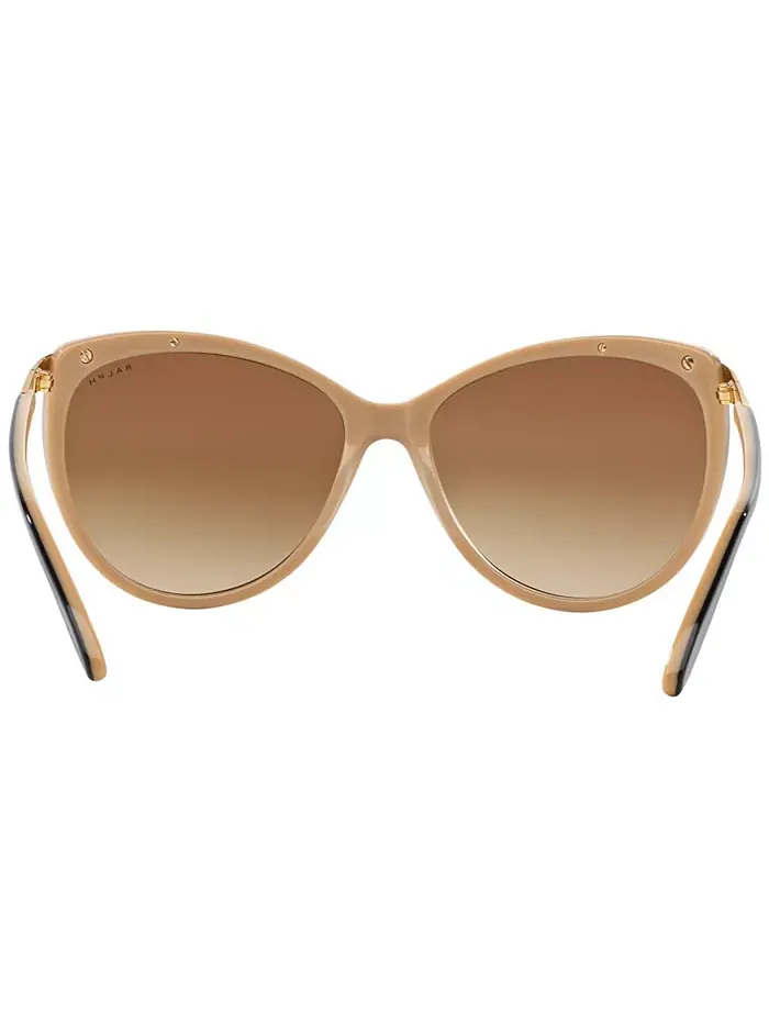 Солнцезащитные очки Ralph Women's, RA5150 Ralph by Ralph Lauren — изображение 5 из 6, бежевый