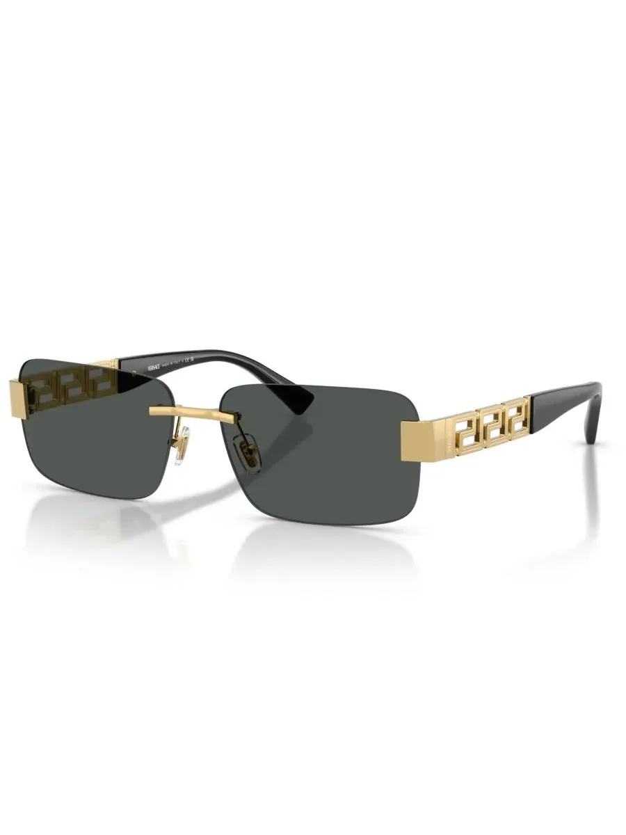 Мужские прямоугольные солнцезащитные очки, VE2298 Versace
