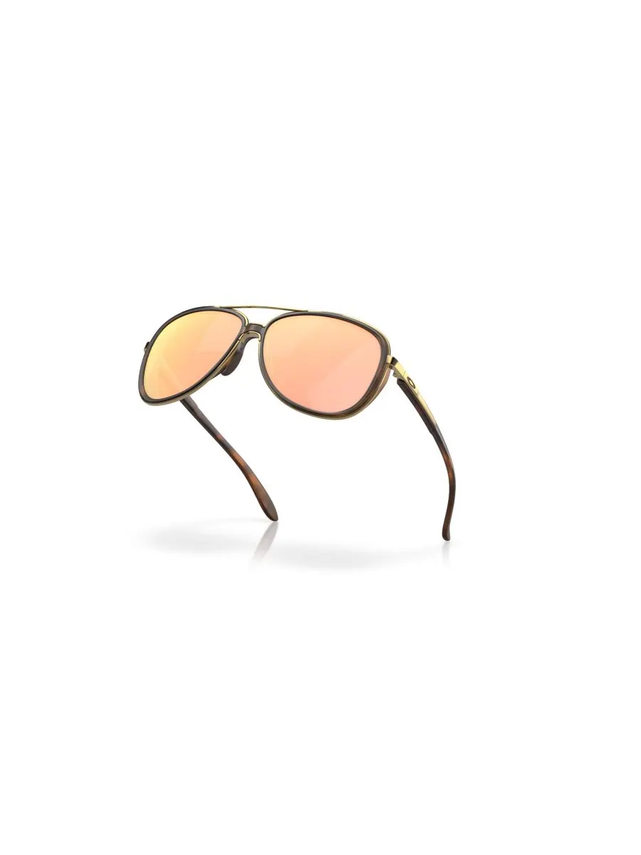 Женские поляризованные солнцезащитные очки, Split Time OO4129 Oakley — изображение 5 из 8, коричневый