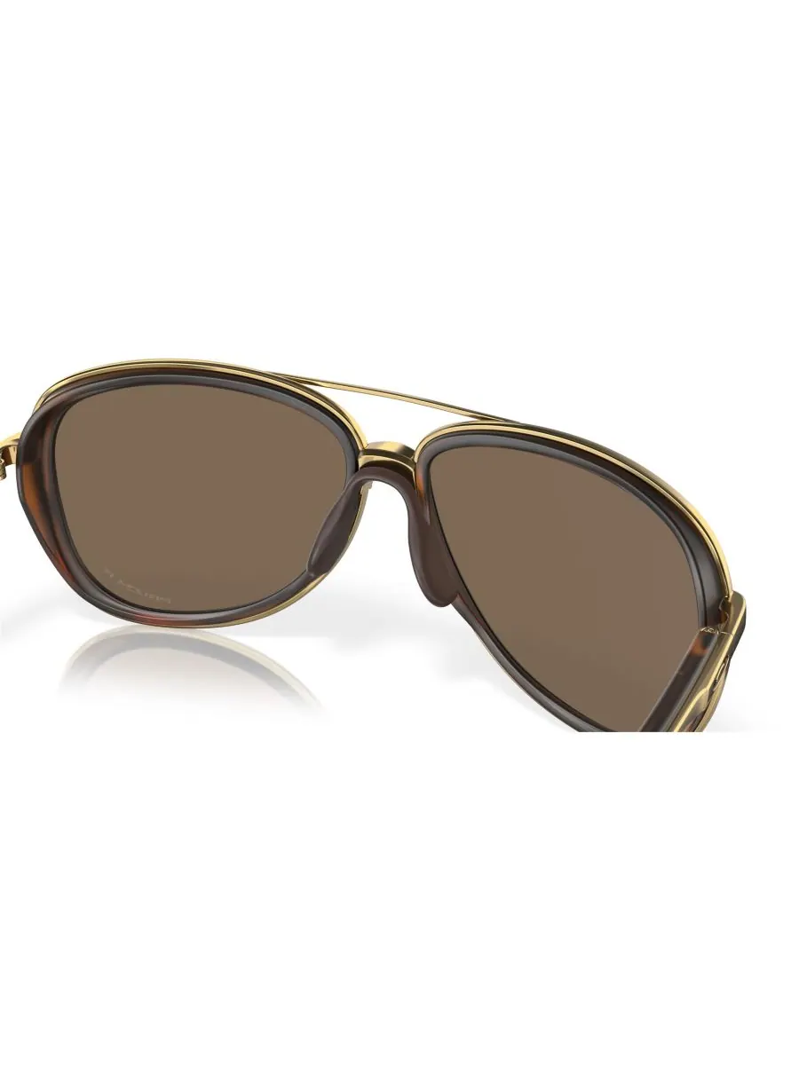 Женские поляризованные солнцезащитные очки, Split Time OO4129 Oakley — изображение 8 из 8, коричневый