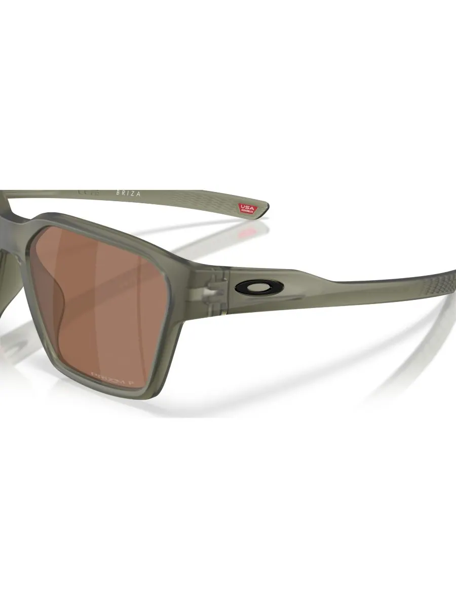 Мужские поляризованные солнцезащитные очки Briza OO9497 Oakley — изображение 6 из 8, оливковый