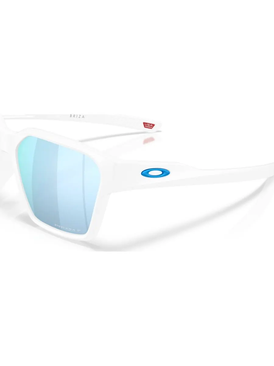 Мужские поляризованные солнцезащитные очки Briza OO9497 Oakley — изображение 7 из 8, белый