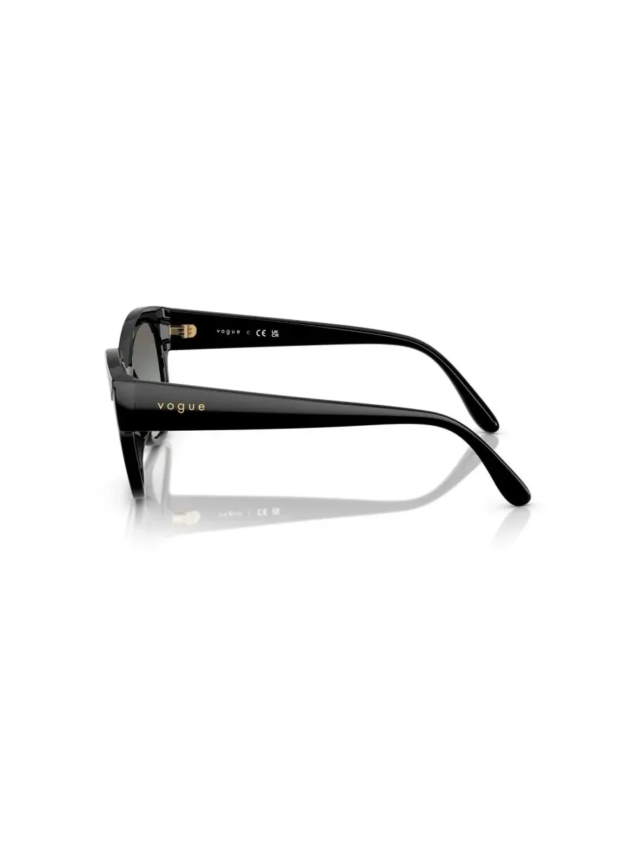 Женские солнцезащитные очки «Бабочка», VO5638SU Vogue Eyewear — изображение 3 из 8, черный