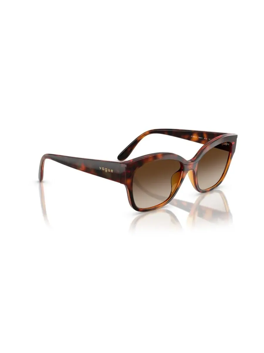 Женские солнцезащитные очки «Бабочка», VO5638SU Vogue Eyewear, темно-havana — изображение 7 из 8, коричневый