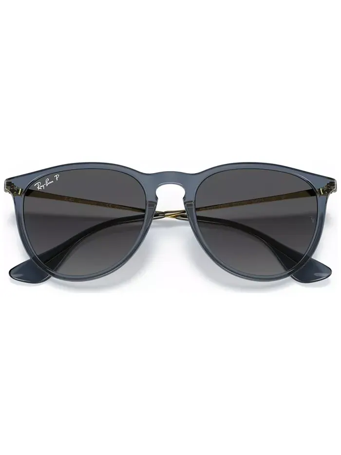 Женские солнцезащитные очки Erika с поляризацией, RB4171 Ray-Ban — изображение 2 из 6, прозрачный синий