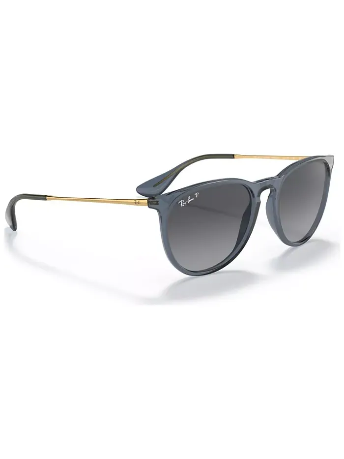 Женские солнцезащитные очки Erika с поляризацией, RB4171 Ray-Ban — изображение 4 из 6, прозрачный синий