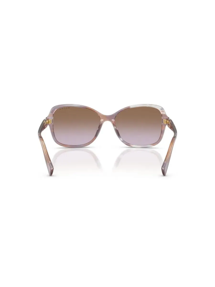 Женские солнцезащитные очки в квадратной оправе, Ralph RA5351U Ralph by Ralph Lauren — изображение 3 из 6, коричневый