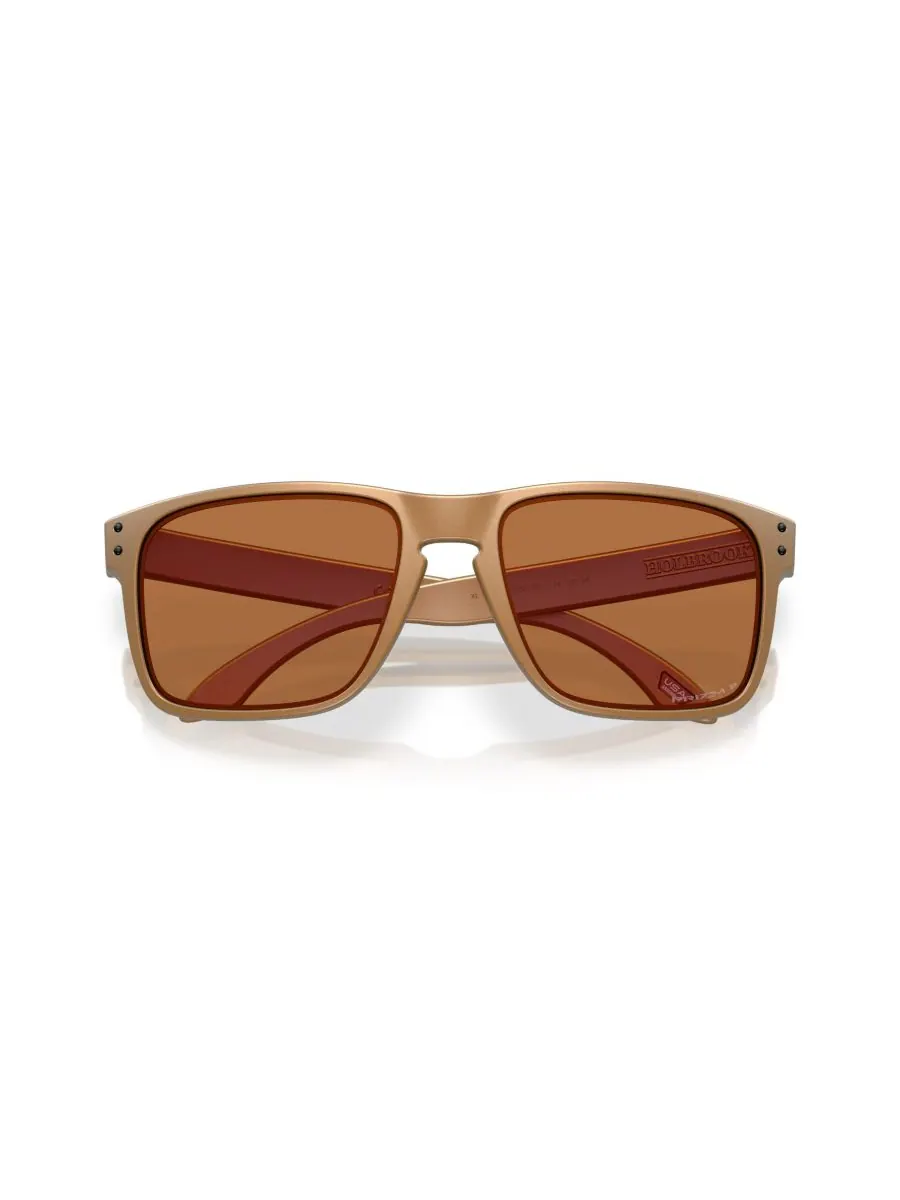 Мужские поляризованные солнцезащитные очки Holbrook XL Alloy Collection, OO9417 Oakley — изображение 6 из 9, золотистый
