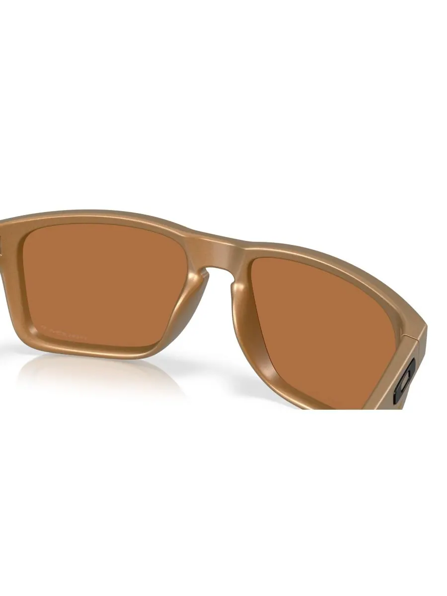 Мужские поляризованные солнцезащитные очки Holbrook XL Alloy Collection, OO9417 Oakley — изображение 8 из 9, золотистый