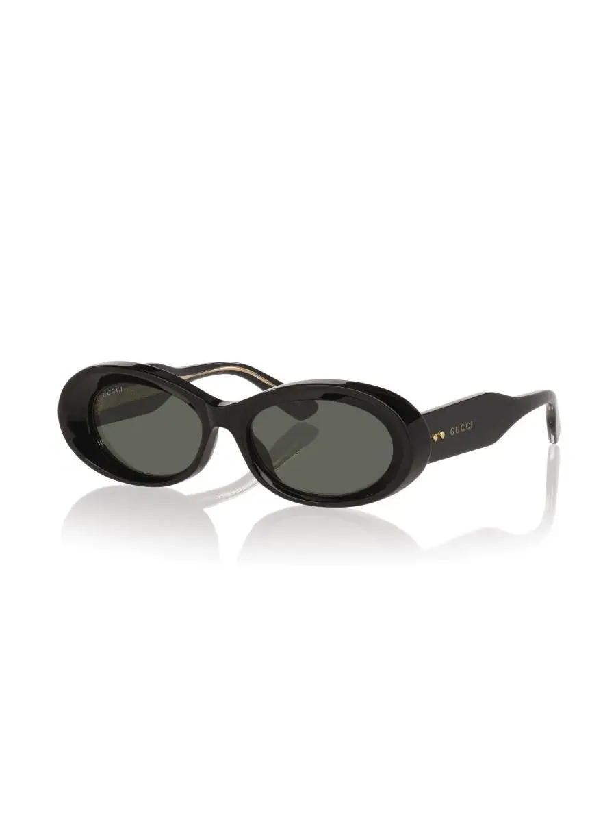 Солнцезащитные очки круглой формы из ацетата, модель GG1527S Gucci