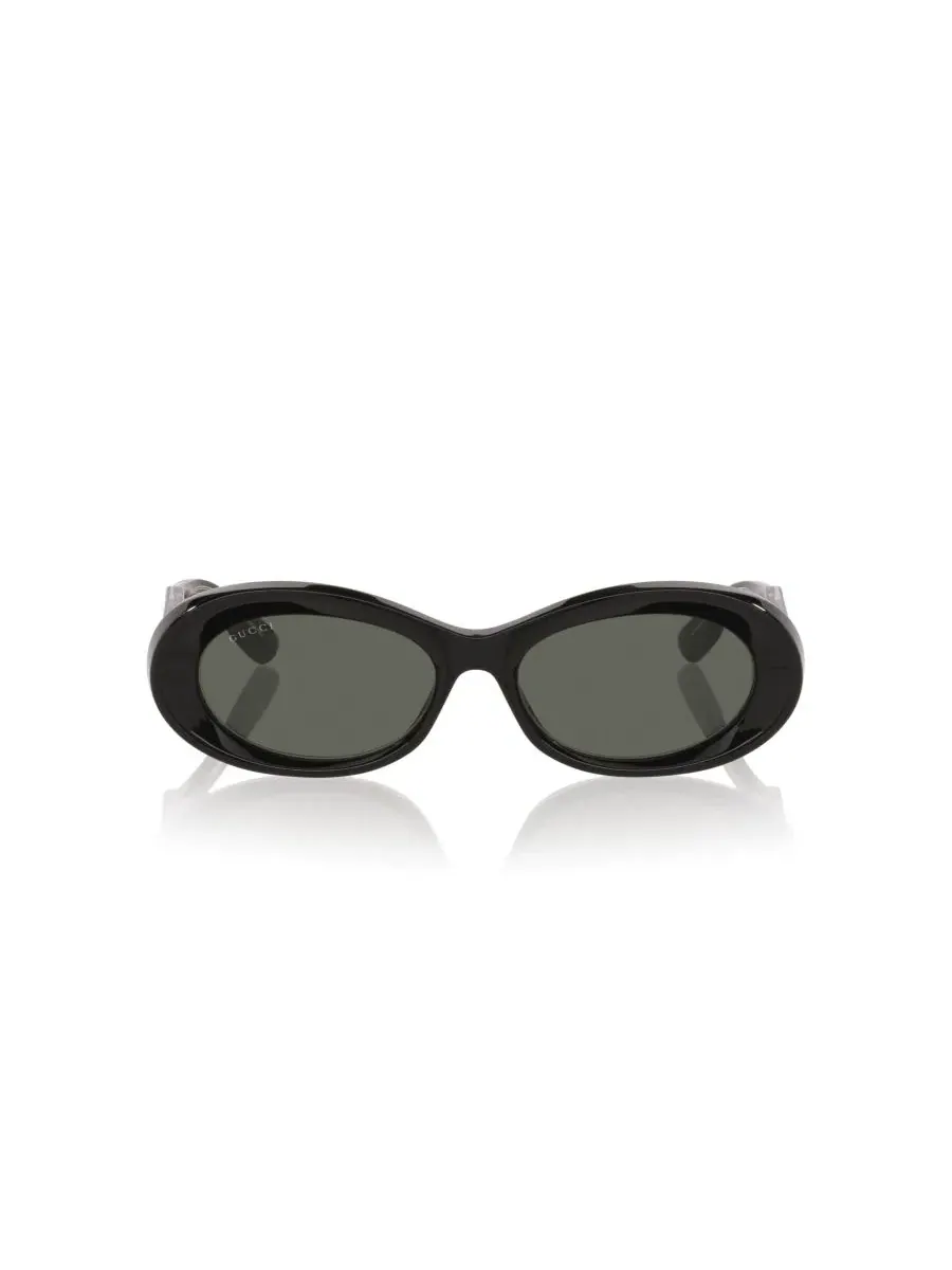 Солнцезащитные очки круглой формы из ацетата, модель GG1527S Gucci — изображение 2 из 5, черный