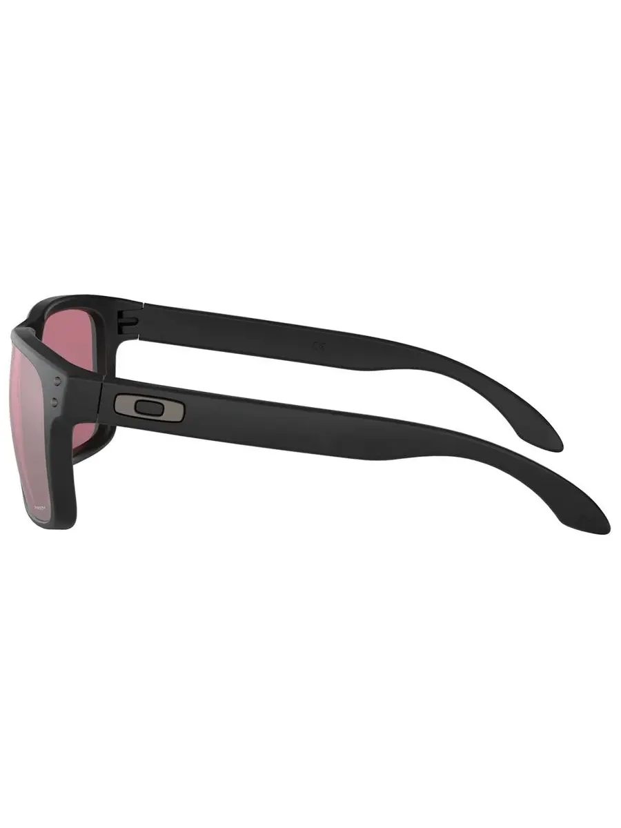 Мужские солнцезащитные очки Holbrook, OO9102 Oakley, matte черный, prizm темно-golf — изображение 6 из 7