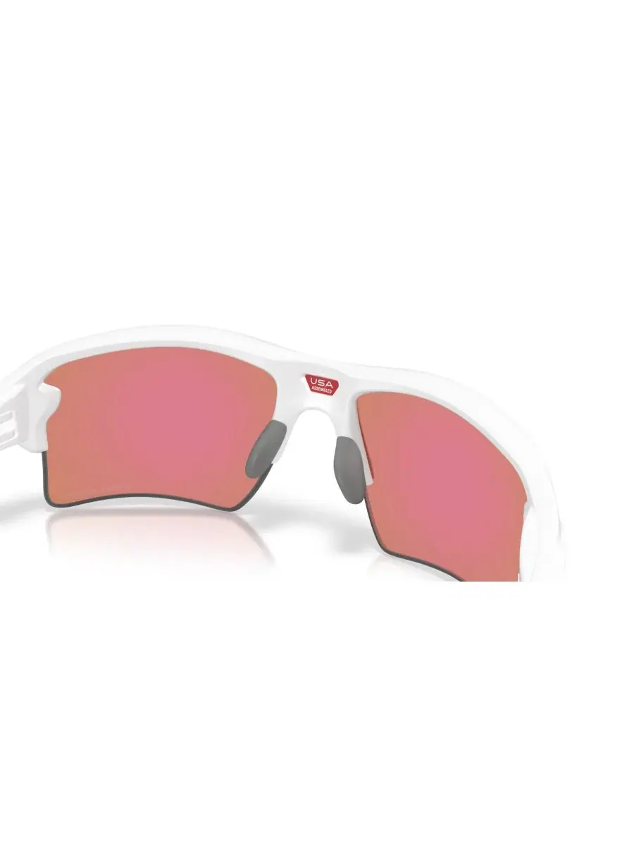 Oakley Мужские солнцезащитные очки Flak 2.0 из коллекции Green, OO9188 — изображение 8 из 10, белый