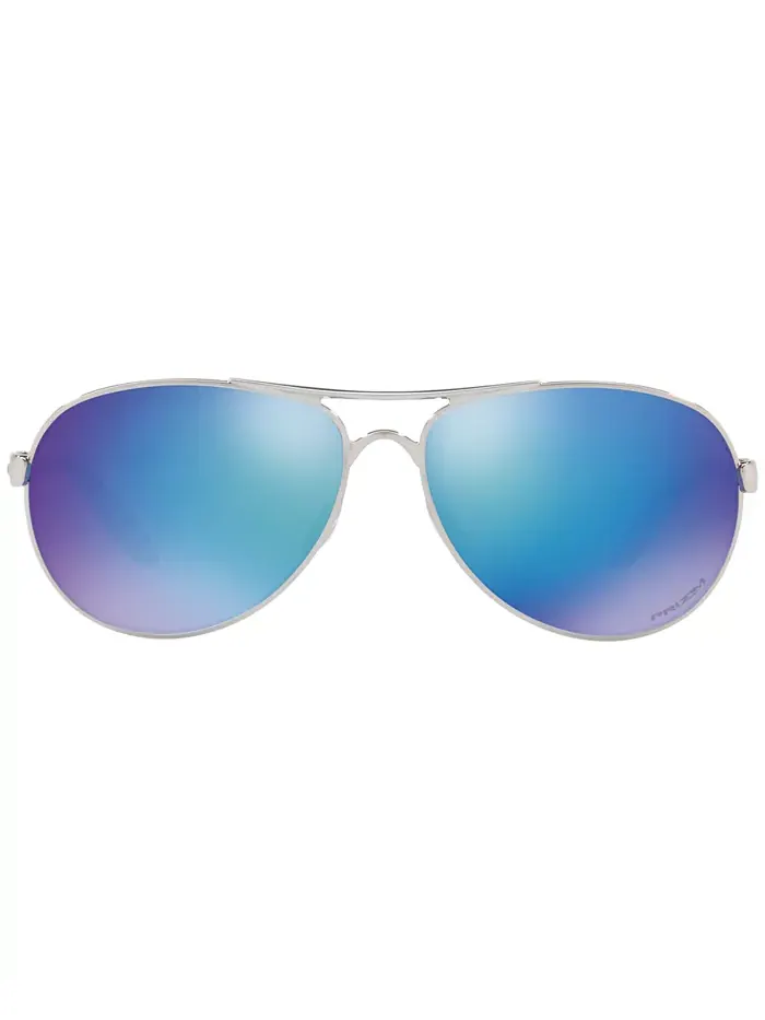 Поляризационные солнцезащитные очки, OO4079 FEEDBACK Oakley — изображение 2 из 7, серебристый