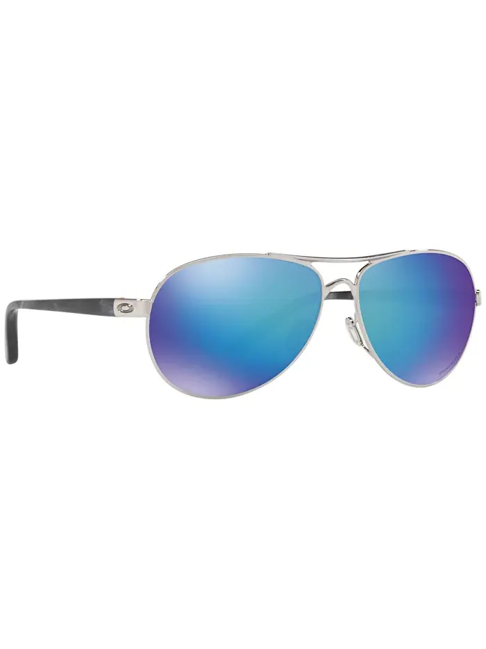 Поляризационные солнцезащитные очки, OO4079 FEEDBACK Oakley — изображение 3 из 7, серебристый
