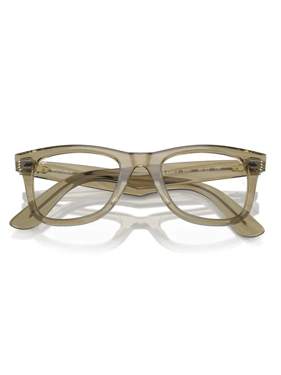 Очки квадратные Ray-Ban Wayfarer Ease Optics Change, RB4340V — изображение 5 из 5, серый