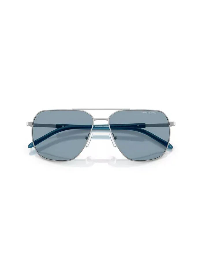 Мужские солнцезащитные очки AX2057S Armani Exchange — изображение 15 из 20, черный