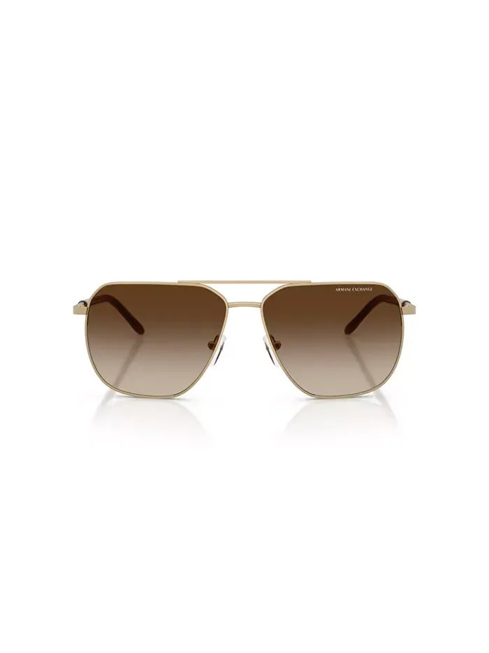Мужские солнцезащитные очки AX2057S Armani Exchange — изображение 17 из 20, черный