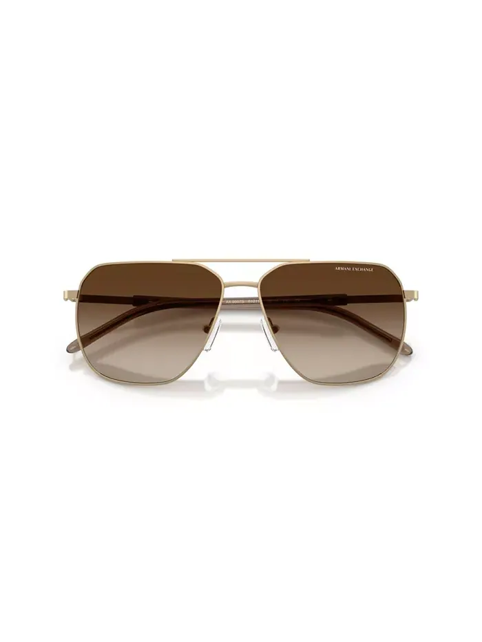 Мужские солнцезащитные очки AX2057S Armani Exchange — изображение 20 из 20, черный
