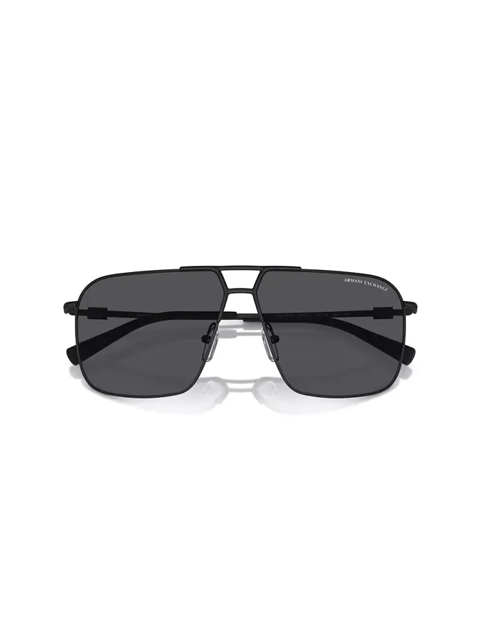 Мужские солнцезащитные очки AX2057S Armani Exchange — изображение 4 из 20, черный