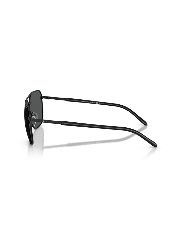 Мужские солнцезащитные очки AX2057S Armani Exchange — изображение 8 из 20, черный