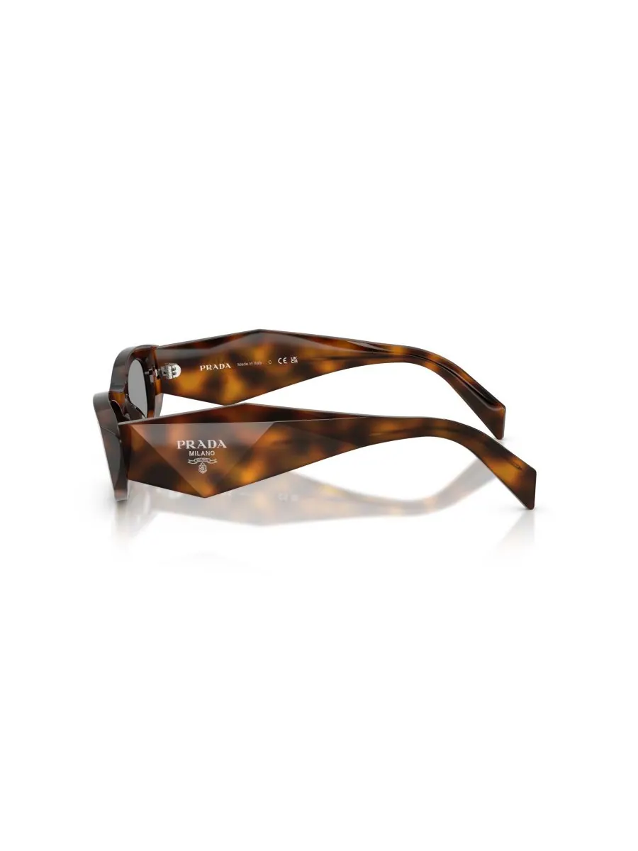 Женские овальные солнцезащитные очки, PR B16S PRADA, Juniper Tortoise — изображение 3 из 6