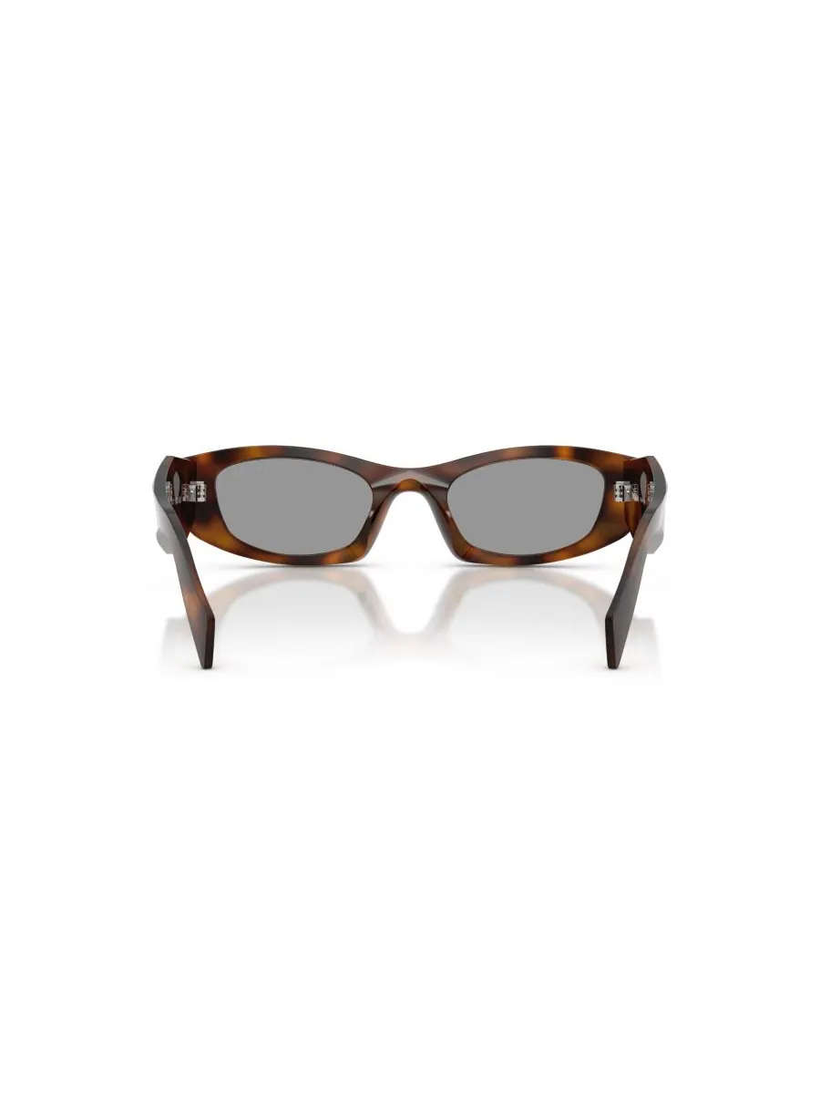 Женские овальные солнцезащитные очки, PR B16S PRADA, Juniper Tortoise — изображение 4 из 6