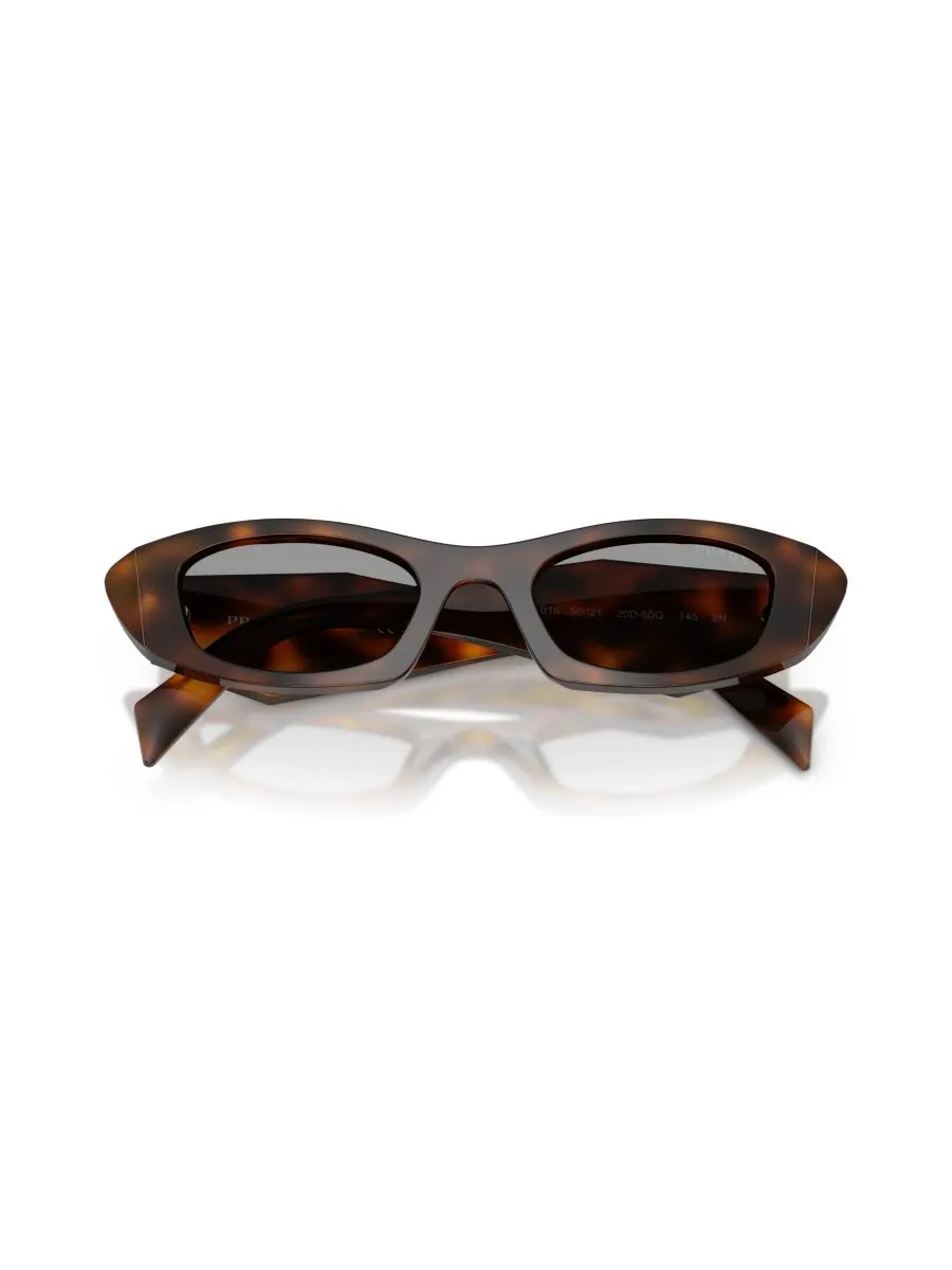 Женские овальные солнцезащитные очки, PR B16S PRADA, Juniper Tortoise — изображение 5 из 6