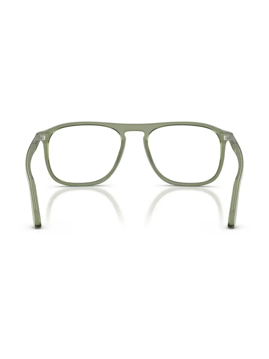 Квадратные очки унисекс, PO3392V Persol — изображение 2 из 4, прозрачный зеленый