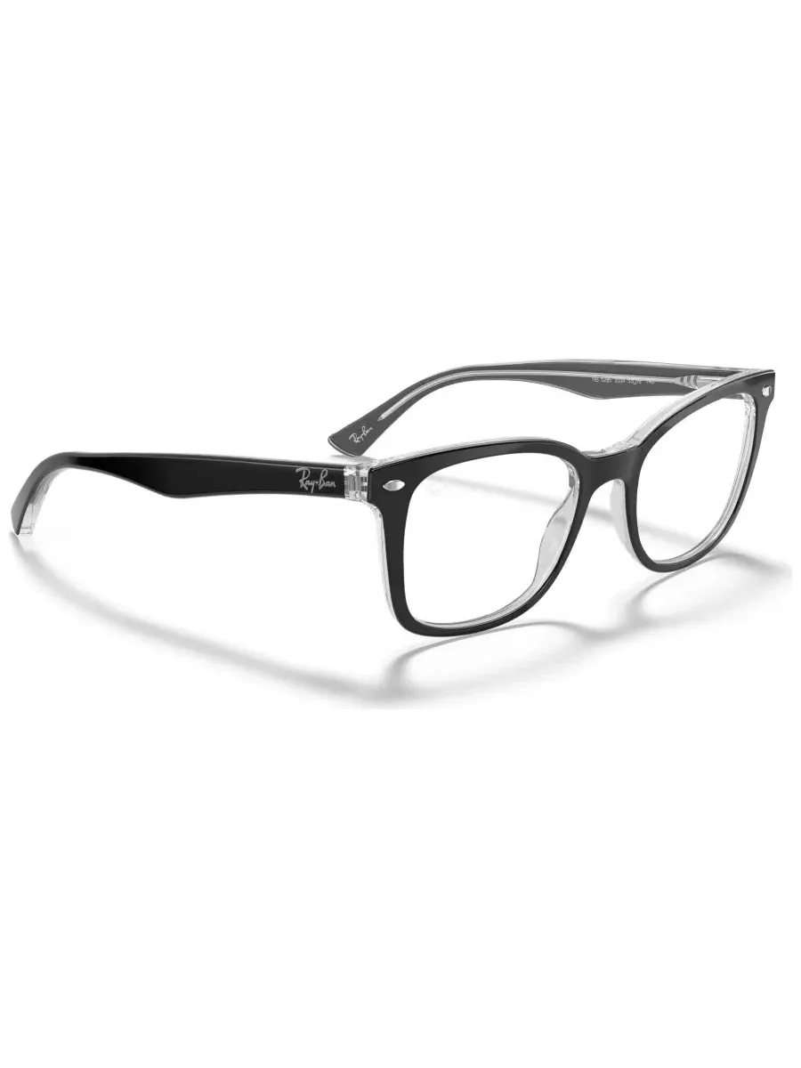Женские квадратные очки RX5285 Ray-Ban — изображение 7 из 13, черный