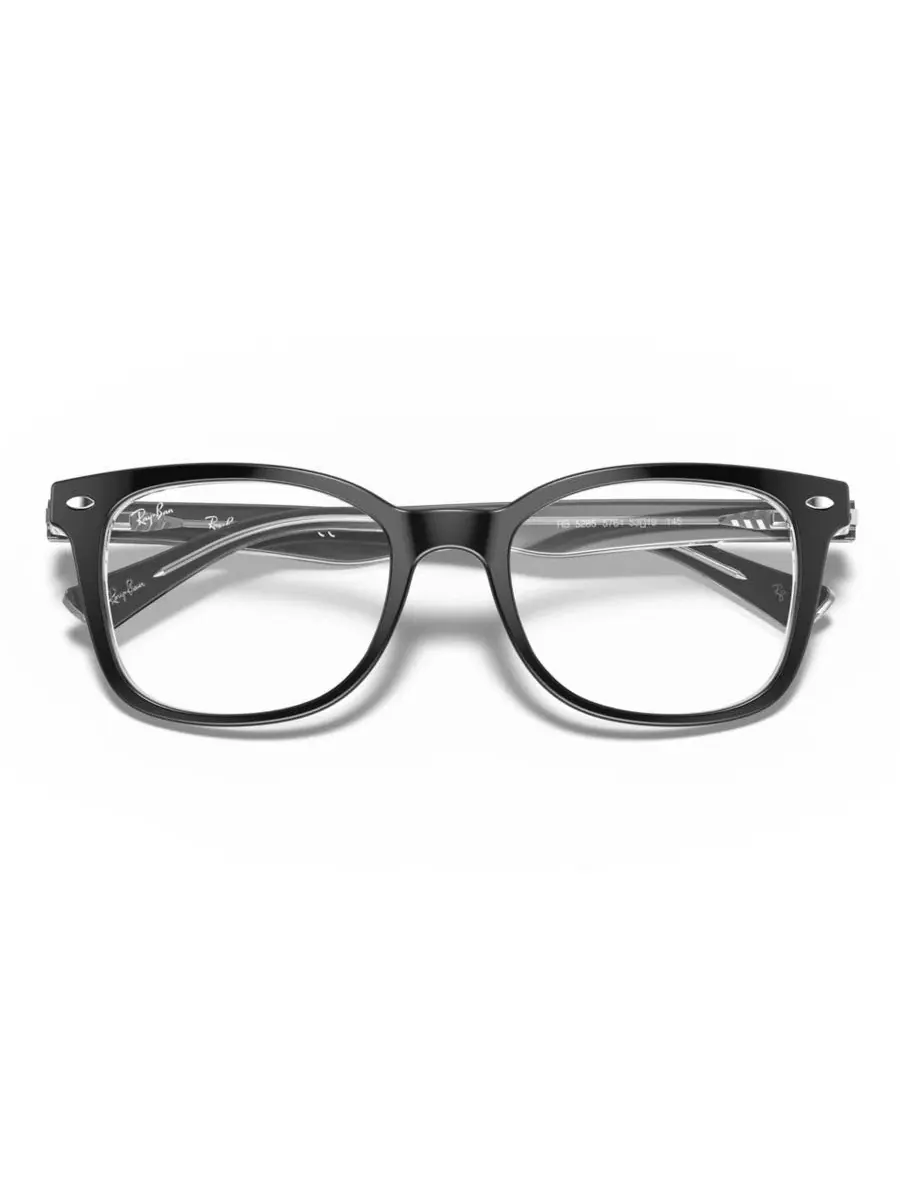 Женские квадратные очки RX5285 Ray-Ban — изображение 8 из 13, черный