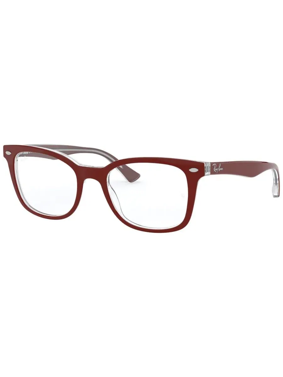 Женские квадратные очки RX5285 Ray-Ban — изображение 1 из 13, коричневый