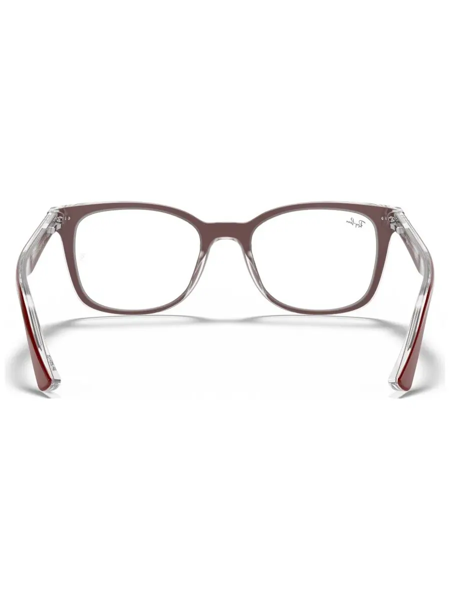Женские квадратные очки RX5285 Ray-Ban — изображение 5 из 13, коричневый