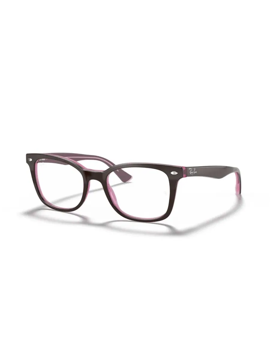 Женские квадратные очки RX5285 Ray-Ban — изображение 9 из 13, коричневый
