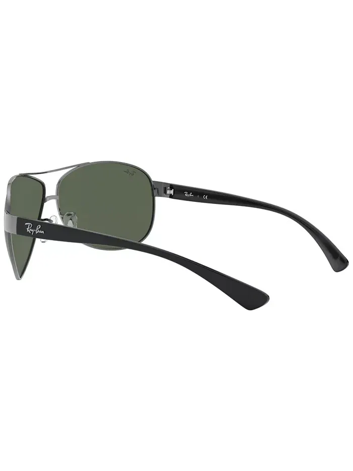 Солнцезащитные очки, RB3386 Ray-Ban — изображение 6 из 9, зеленый