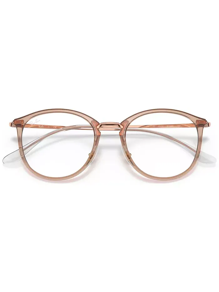 RX7140 Женские очки квадратной формы Ray-Ban — изображение 3 из 7, светлый коричневый