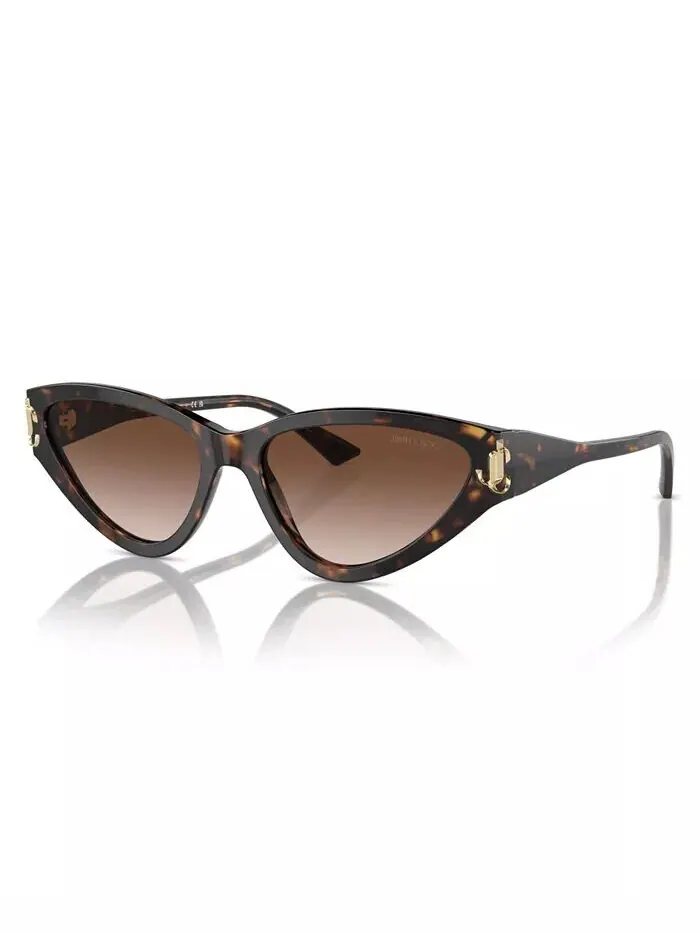 Женские солнцезащитные очки, JC5019 Jimmy Choo — изображение 5 из 18, коричневый