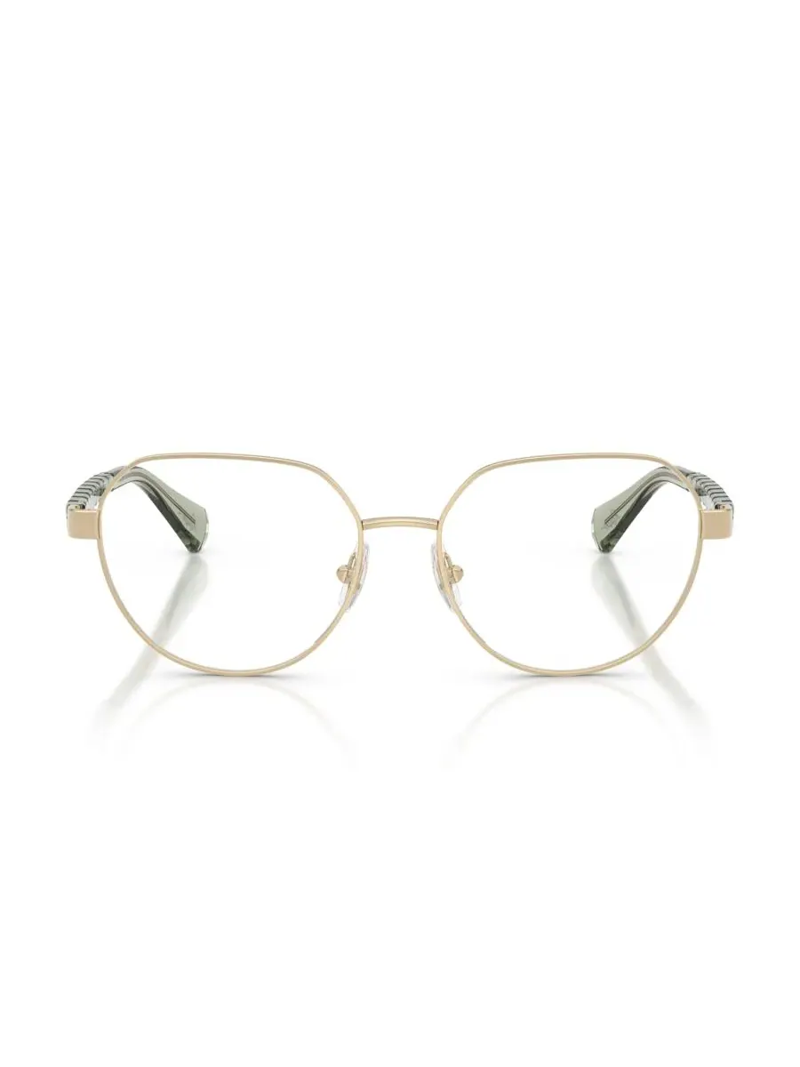 Женские очки неправильной формы, RA6065 Ralph by Ralph Lauren — изображение 4 из 5, бледный золотистый