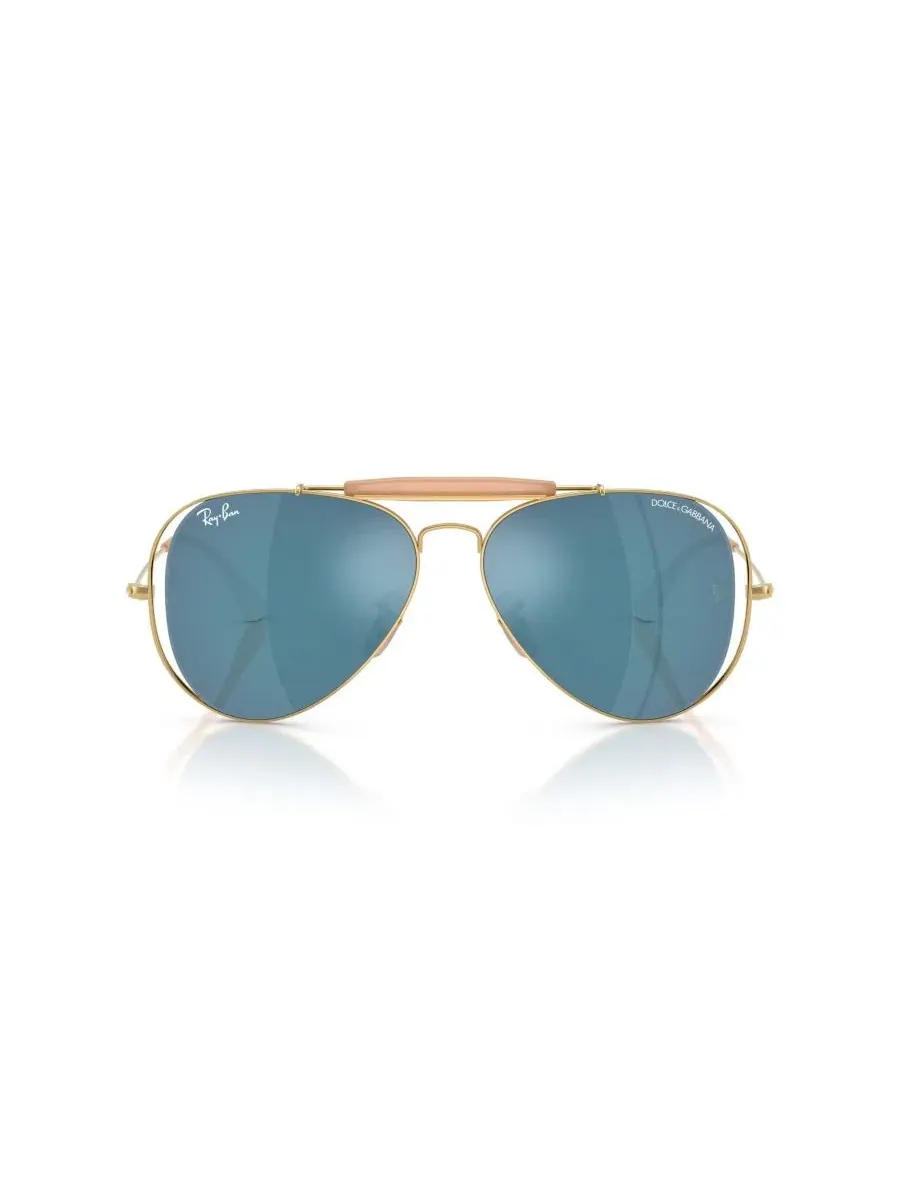 Солнцезащитные очки-авиатор Ray-Ban RB3029M — изображение 2 из 5, золотистый