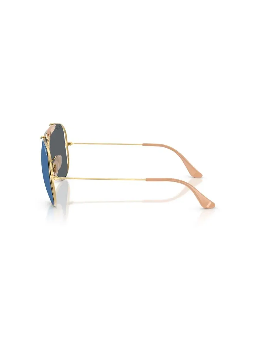 Солнцезащитные очки-авиатор Ray-Ban RB3029M — изображение 3 из 5, золотистый