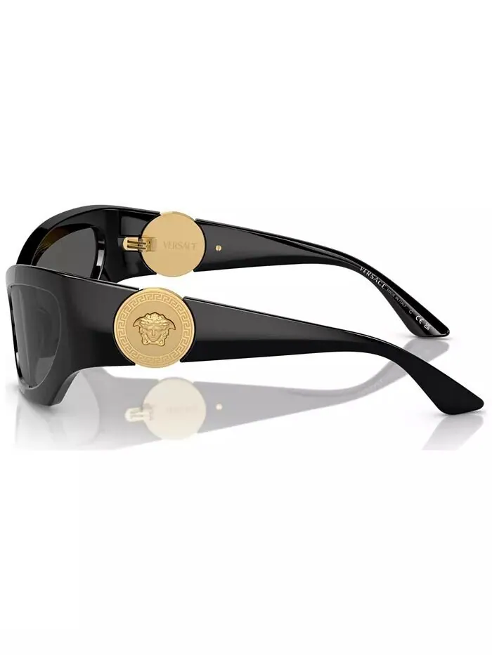 Женские солнцезащитные очки, VE4450 Versace — изображение 4 из 6, черный