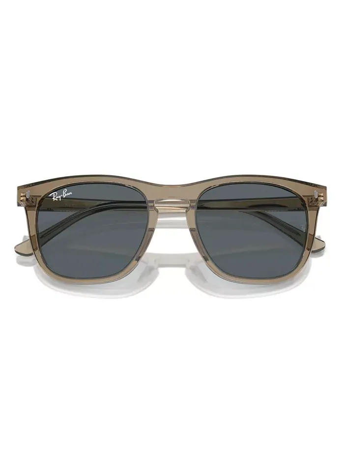Унисекс солнцезащитные очки, Rb2210 Ray-Ban — изображение 5 из 6, прозрачный коричневый