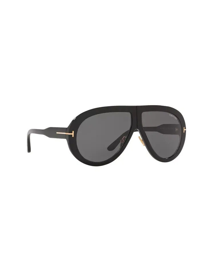 Унисекс солнцезащитные очки, Ft0836 Tr001306 Tom Ford — изображение 2 из 10, черный