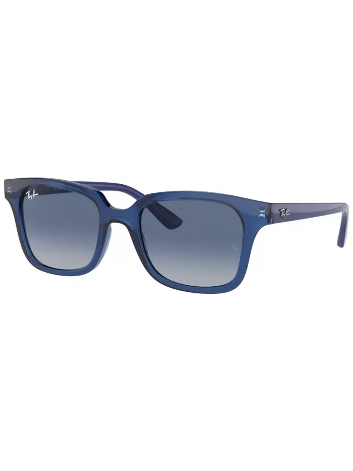 Детские солнцезащитные очки, RB9071S (возраст 07-10 лет) Ray-Ban Jr — изображение 1 из 10, прозрачный синий