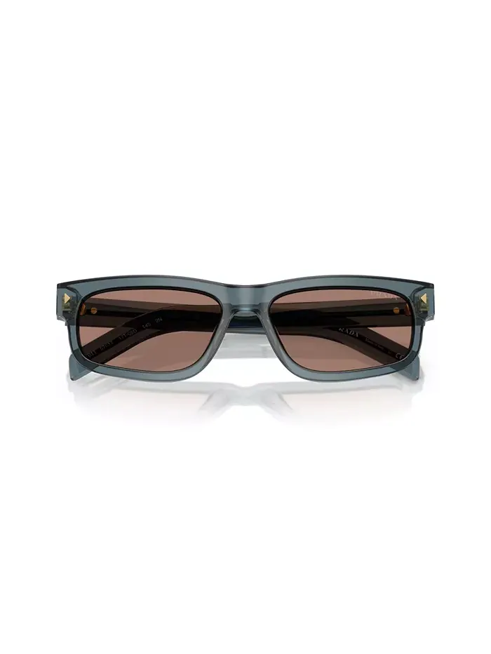 Мужские прямоугольные солнцезащитные очки, PRB11S Prada — изображение 2 из 7, белый