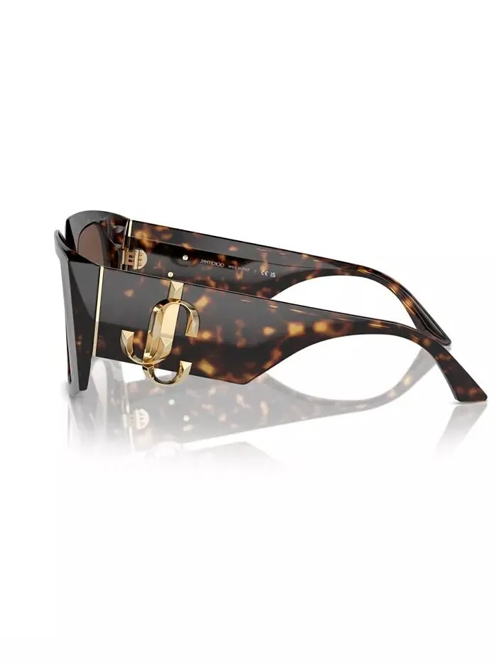 Женские солнцезащитные очки, JC5006U Jimmy Choo — изображение 3 из 11, коричневый