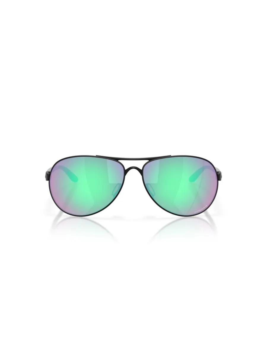 Женские круглые солнцезащитные очки, отзыв OO4079 Oakley — изображение 2 из 8, черный