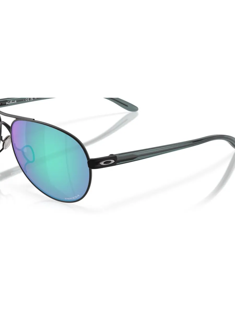 Женские круглые солнцезащитные очки, отзыв OO4079 Oakley — изображение 7 из 8, черный